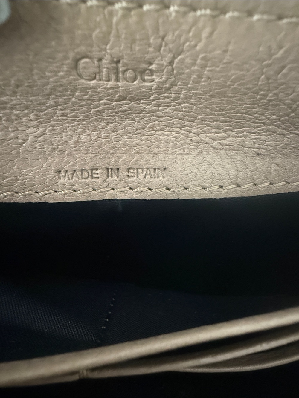 Chloé Marcie taupe zip-around wallet - Picture 8 of 8
